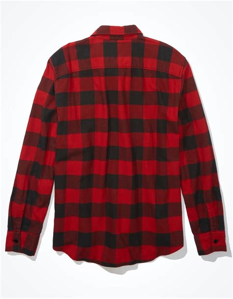 american eagle flannel shirt men's.